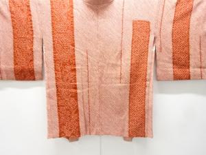 本総絞り　縞に七宝・花模様絵羽織